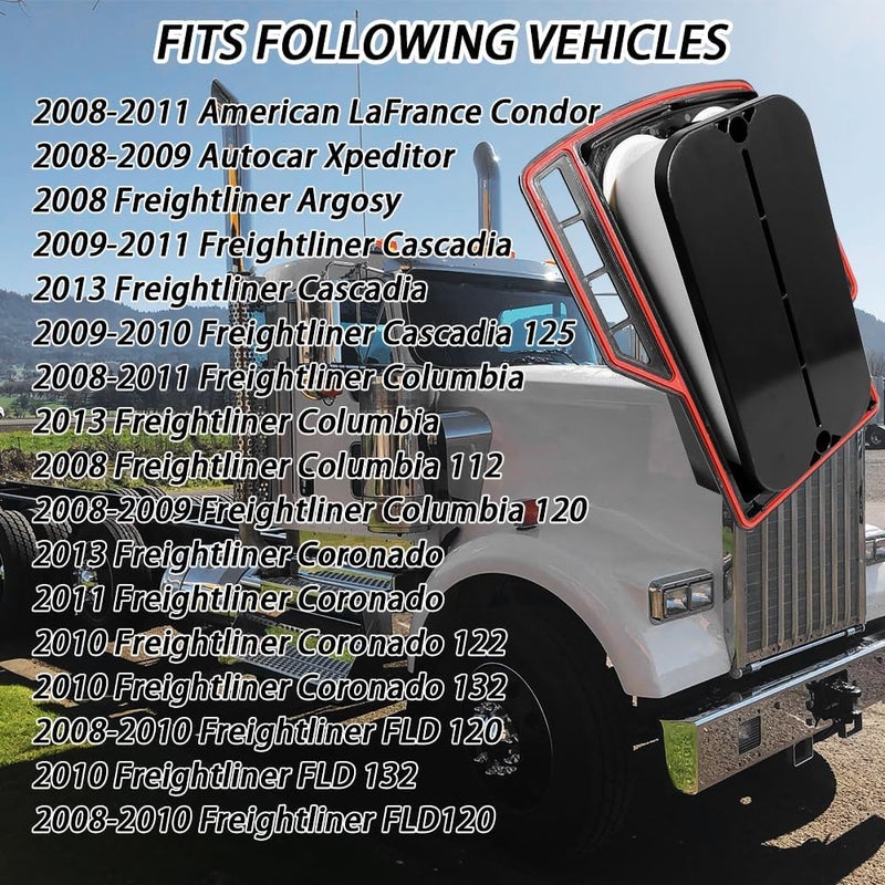 SEGULER CV50633 CV50634 904-7904 Crankcase Ventilation Filter Compatible with Cummins ISX 15.0 Volvo, Western Star, Spartan Motors, Peterbilt, Kenworth, International Freightliner American LAFRANCE - Image 5